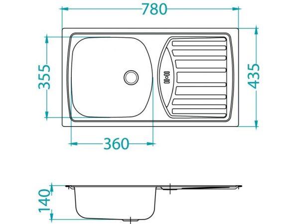 BASIC 150 otvor fi 90 mat - Image 5