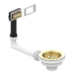 Grlo sifona gold sa kockastim pretokom