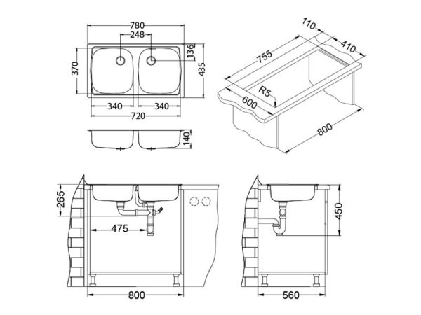 BASIC 160 mat otvor fi 90 - Image 3